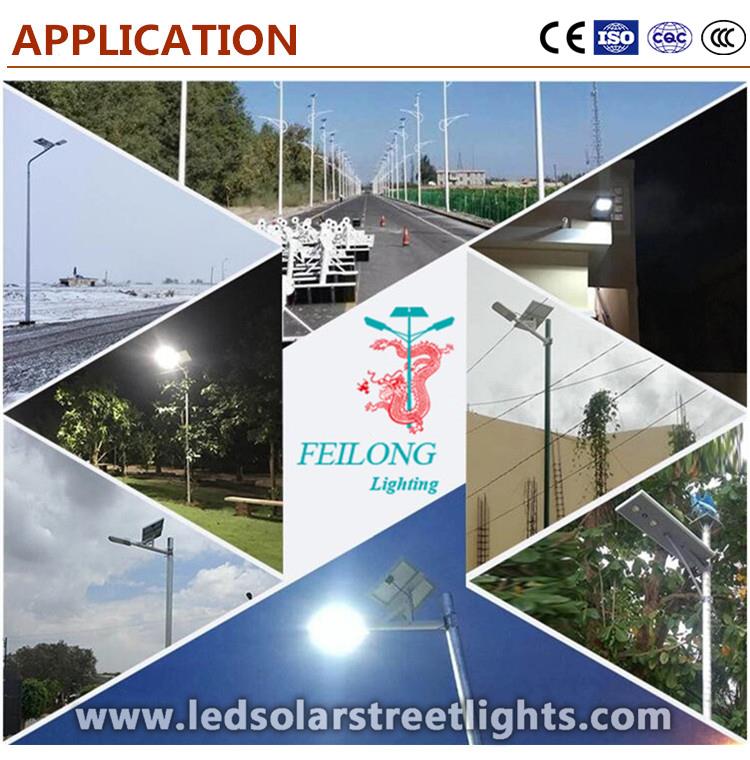 Application of Solar Street Light Pole